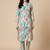 Women Floral Printed Regular Kurta with Trousers