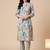 Women Floral Printed Regular Kurta with Trousers