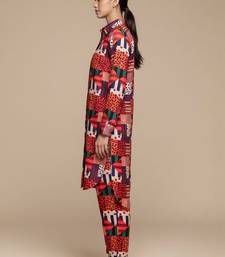 Women Geometric Printed Kurta with Trousers