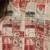Abstract Printed Mandarin Collar Cuff Sleeves Kurta With Dhoti Pants