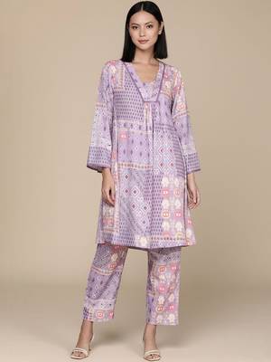 Women Printed Kurta Sets 1