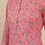 Bandhani Printed Mandarin Collar Straight Kurta With Trouser