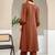 Women A- Line Kurta With Trousers