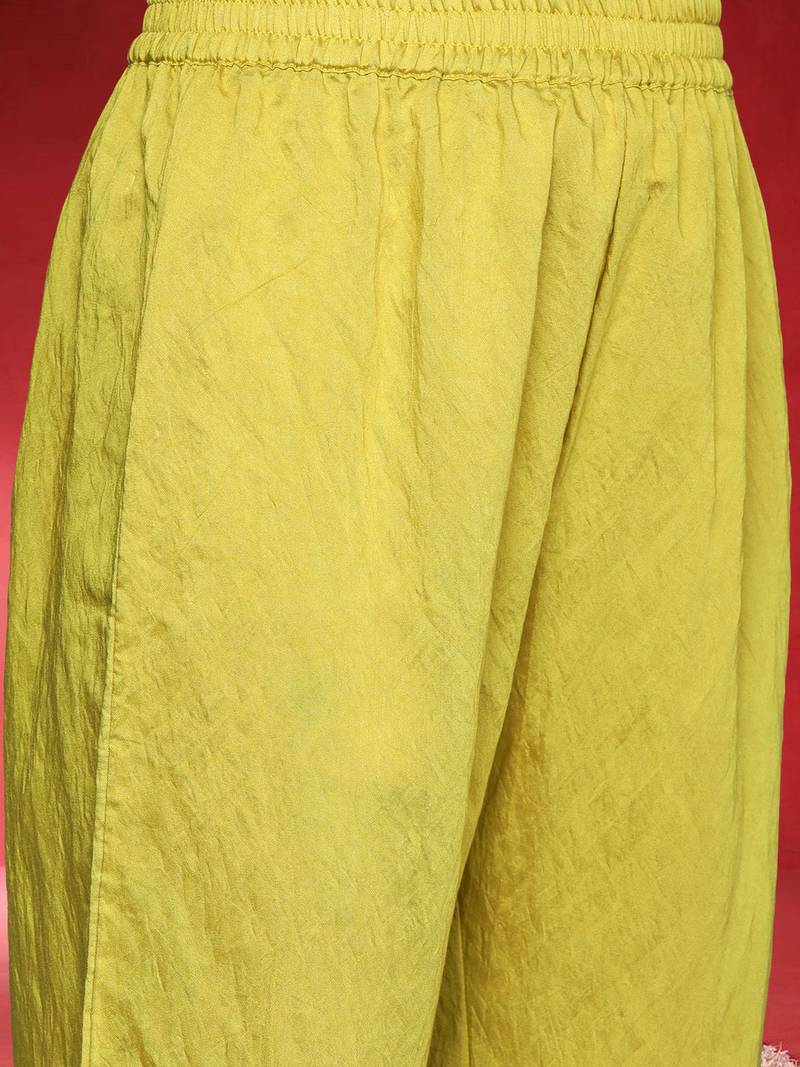 Women Floral Printed A-Line Kurta with Trousers & Dupatta