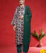 Women Floral Printed Kurta with Trousers & Dupatta