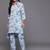 Women Floral Printed A-Line Kurta with Trousers