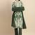 Green Shibori Printed Sequinned Pure Cotton Kurta With Trousers & Dupatta