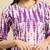 Shibori Dyed Regular Sequinned Pure Cotton Kurta With Trousers & Dupatta