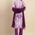 Shibori Dyed Regular Sequinned Pure Cotton Kurta With Trousers & Dupatta