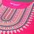 Pink Ethnic Yoke Design Regular Thread Work Kurta & Trousers With Dupatta