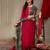 Thread Work Detail Straight Kurta & Trousers With Dupatta