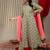 Ethnic Motifs Printed Pure Cotton Regular Kurta with Trousers & With Dupatta