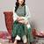 Ethnic Motifs Embroidered Thread work Straight Kurta & Trousers With Dupatta