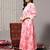 Floral Printed A-Line Kurta With Trousers & Dupatta