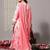 Floral Printed A-Line Kurta With Trousers & Dupatta