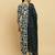 Floral Printed Pure Cotton Empire Mirror Work Kurta With Trousers & Dupatta