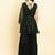 Women Embroidered Sequinned Anarkali Kurta With Sharara & Dupatta