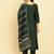 Floral Embroidered Beads & Stones Kurta With Trousers & Dupatta