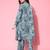 Women Abstract Printed Regular A-Line Kurta with Trousers