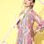 Women Printed Angrakha Kurta with Palazzos
