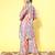 Women Printed Angrakha Kurta with Palazzos