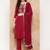 Women Ethnic Motifs Embroidered Sequinned Kurta with Trousers & With Dupatta