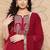 Women Ethnic Motifs Embroidered Sequinned Kurta with Trousers & With Dupatta