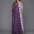 Printed Chanderi Silk Kurta with Trousers & Dupatta