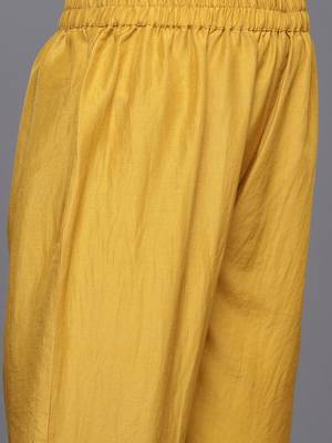 Women Ethnic Motifs Embroidered Thread Work Kurta with Trousers & With Dupatta 4