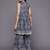Leheriya Dyed Gotta Patti Kurti With Sharara
