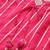Striped Thread Work Chanderi Silk Kaftan Kurta with Trousers