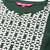 Women Green Yoke Design Mirror Work Kurta with Trousers & Dupatta