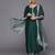 Women Green Ethnic Motifs Embroidered Kurta with Trousers & With Dupatta