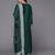 Women Green Ethnic Motifs Embroidered Kurta with Trousers & With Dupatta