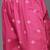 Women Pink Bandhani Printed Sequinned Kurta with Trousers