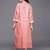 Women Coral Bandhani Printed Kurta with Trousers