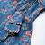 Women Blue Ethnic Motifs Printed Angrakha Gotta Patti Kurta with Trousers & With Dupatta