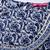 Women Blue Floral Printed Gotta Patti Pure Cotton Kurta with Sharara