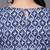 Women Blue Floral Printed Gotta Patti Pure Cotton Kurta with Sharara