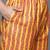 Women Mustard Yellow & Pink Ethnic Motifs Printed Pure Cotton Kurta with Trousers