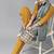Creamy Mustard Yoke Design Kurta Set