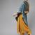 Creamy Mustard Yoke Design Kurta Set