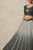 Grey embroidered lehenga choli dupatta