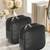 Makeup pouches coin purse cosmetic bag earring travel organizer for lipstick jewelry earphones & other items ( black)