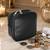 Makeup pouches coin purse cosmetic bag earring travel organizer for lipstick jewelry earphones & other items ( black)