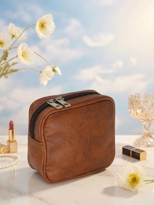 Makeup pouches coin purse pocket cosmetic bag earring travel organizer for lipstick jewelry earphones & other items (ten 1