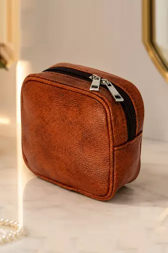 Makeup pouches coin purse pocket cosmetic bag earring travel organizer for lipstick jewelry earphones & other items (ten