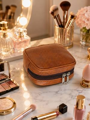 Makeup pouches coin purse pocket cosmetic bag earring travel organizer for lipstick jewelry earphones & other items (ten 4