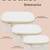 Makeup storage box travelling vanity cosmetic toiletry bag  jewellery case wardrobe organizer pouches set of 3 white
