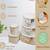 Makeup storage box travelling vanity cosmetic toiletry bag  jewellery case wardrobe organizer pouches set of 5 white